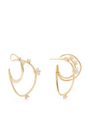 Panconesi Constellation crystal-embellished earrings - Oro