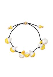 Panconesi Vacanza pearl bracelet - Giallo