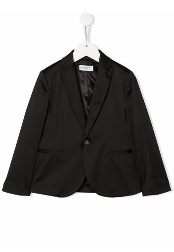 Paolo Pecora Kids fitted single-breasted blazer - Nero