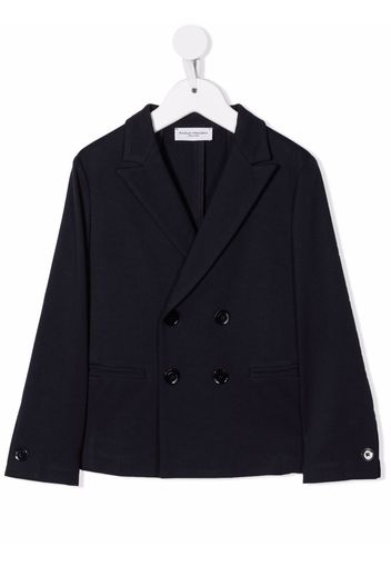 Paolo Pecora Kids double-breasted tailored blazer - Blu