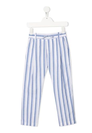 Paolo Pecora Kids Pantaloni con coulisse - Blu