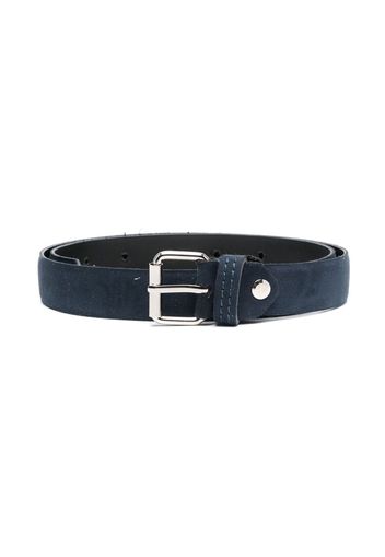 Paolo Pecora Kids metallic-buckle belt - Blu