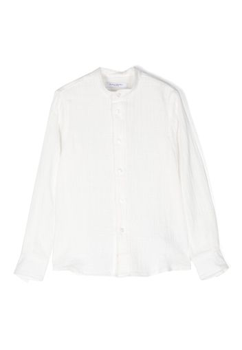 Paolo Pecora Kids long-sleeved shirt - Bianco