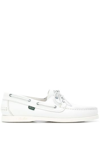 lace up boating loafers