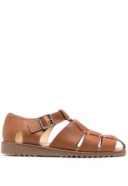 Paraboot Pacific buckle-fastening sandals - Marrone