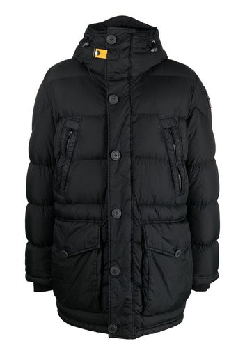 Parajumpers padded button-down coat - Nero