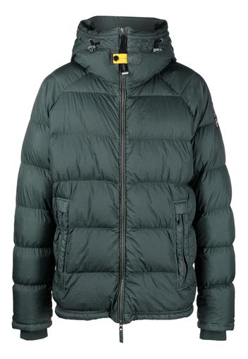 Parajumpers Norton hooded puffer jacket - Verde