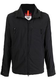 Parajumpers short concealable-hood jacket - Nero
