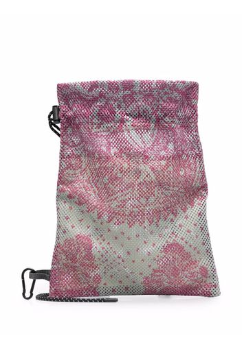 Paria Farzaneh Borsa a spalla con stampa paisley - Grigio