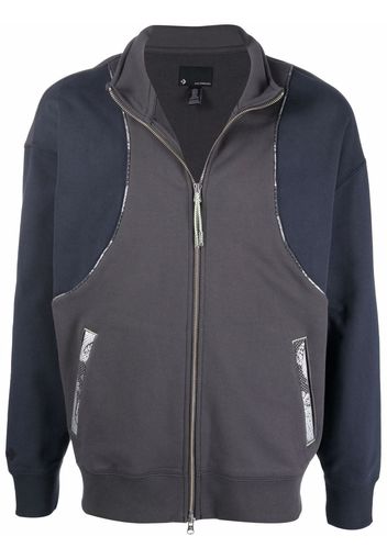 Paria Farzaneh x Converse panelled zip jacket - Grigio