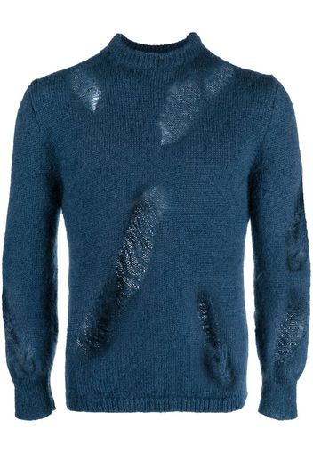 Paria Farzaneh spider-knit jumper - Blu