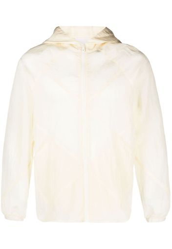 Paria Farzaneh Pastry semi-sheer lightweight jacket - Bianco