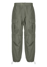 recycled panel cargo trousers