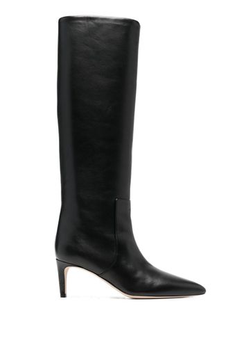 Paris Texas Stiletto 60mm leather boots - Nero