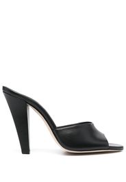 Paris Texas Olivia 120mm open-toe mules - Nero