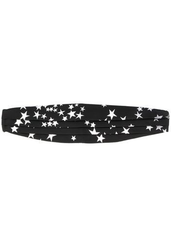 star print cummerbund