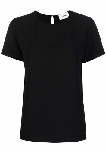 P.A.R.O.S.H. rear keyhole blouse - Nero