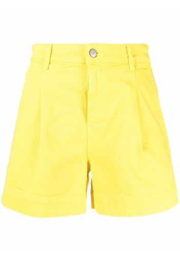 P.A.R.O.S.H. Cabare pleat-detail shorts - Giallo