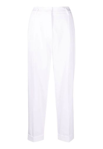 P.A.R.O.S.H. high-waisted tailored trousers - Bianco