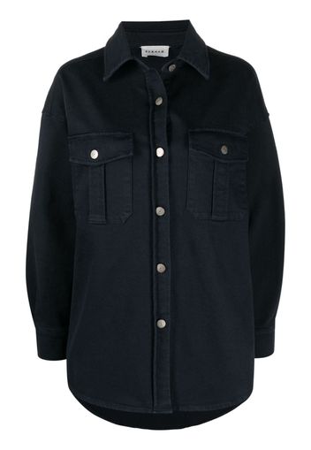 P.A.R.O.S.H. button-up shirt jacket - Blu