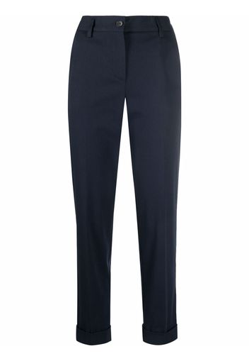 P.A.R.O.S.H. Pantaloni crop dritti - Blu