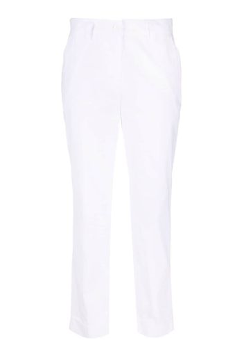 P.A.R.O.S.H. tapered cotton trousers - Bianco