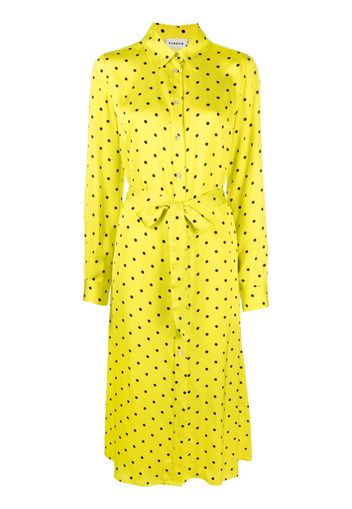 P.A.R.O.S.H. polka dot-print shirtdress - Giallo