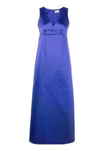 P.A.R.O.S.H. sleeveless V-neck maxi dress - Blu