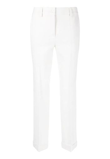 P.A.R.O.S.H. straight leg tailored trousers - Toni neutri