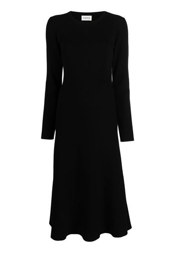 P.A.R.O.S.H. knitted midi dress - Nero