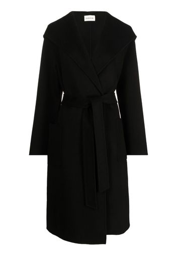 P.A.R.O.S.H. Leak wool midi coat - Nero