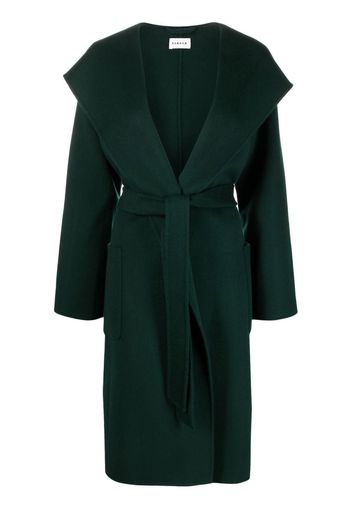 P.A.R.O.S.H. Leak wool midi coat - Verde