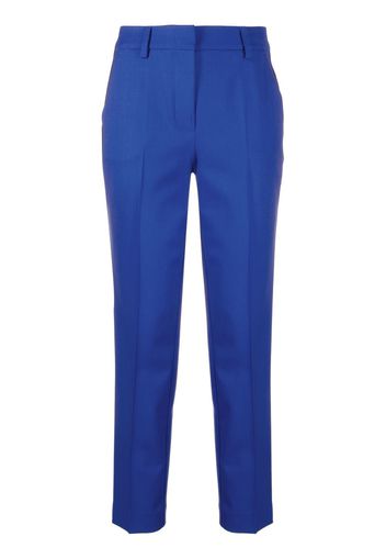 P.A.R.O.S.H. mid-rise slim-fit trousers - Blu