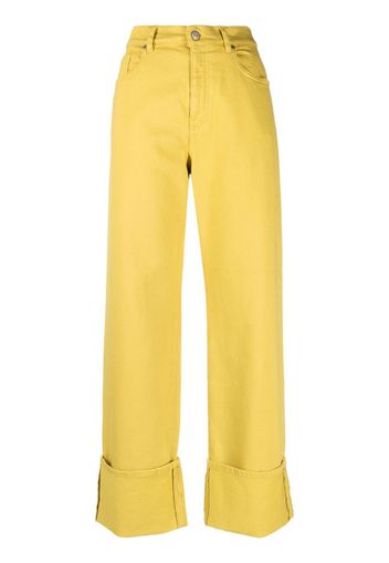 P.A.R.O.S.H. Pantaloni dritti - Giallo