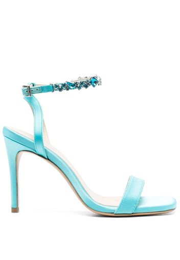 P.A.R.O.S.H. Vashoe rhinestone-embellished sandals - Blu