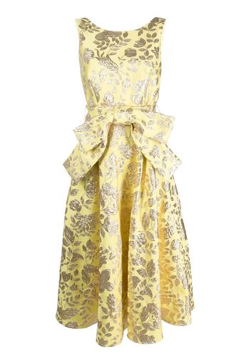 P.A.R.O.S.H. Abito con fiocco oversize - Giallo