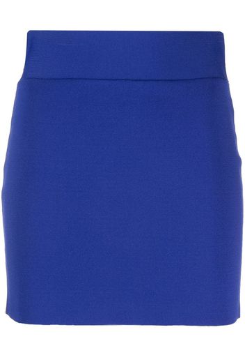 P.A.R.O.S.H. knitted mini skirt - Blu