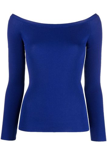 P.A.R.O.S.H. Top con spalle scoperte - Blu