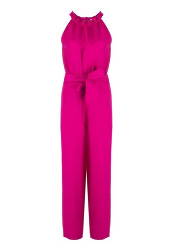 P.A.R.O.S.H. belted halterneck jumpsuit - Rosa