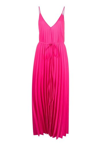 P.A.R.O.S.H. Palmer pleated maxi dress - Rosa