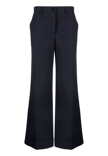 P.A.R.O.S.H. mid-rise wide-leg trousers - Blu