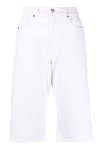 P.A.R.O.S.H. cropped denim trousers - Bianco