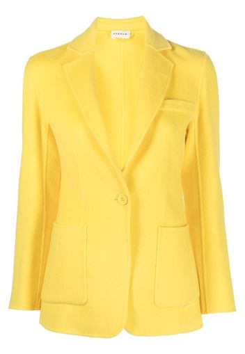 P.A.R.O.S.H. single-breasted wool blazer - Giallo