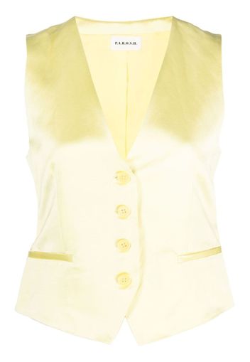 P.A.R.O.S.H. V-neck waistcoat - Giallo