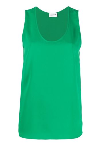 P.A.R.O.S.H. scoop-neck top - Verde