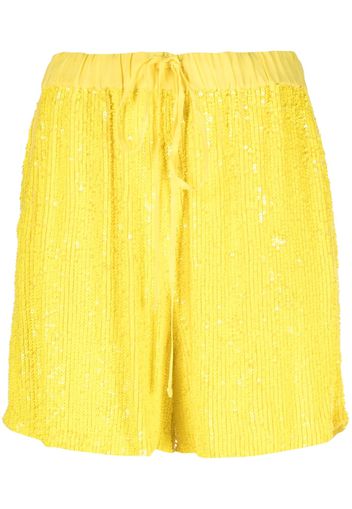 P.A.R.O.S.H. sequin-embellished shorts - Giallo