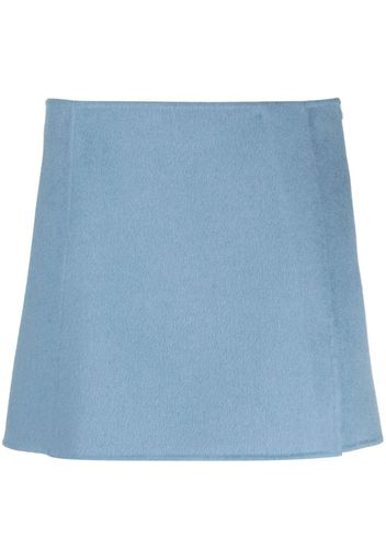 P.A.R.O.S.H. wool mini skirt - Blu