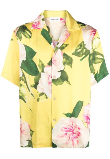 P.A.R.O.S.H. floral-print short-sleeve shirt - Giallo