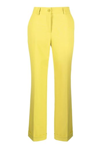 P.A.R.O.S.H. Pantaloni crop dritti - Verde