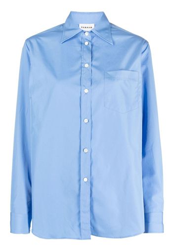 P.A.R.O.S.H. chest-pocket cotton shirt - Blu